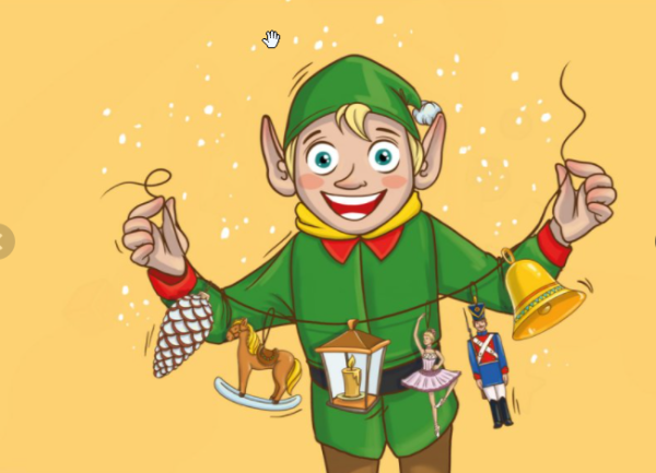 [Квестикс] Домашний квест Новогодние игрушки 3-6 лет