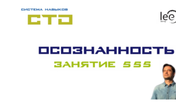 СТО Осознанность Занятие №555 (Lee)